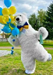 Надувний костюм «Білий Ведмідь» від виробника.